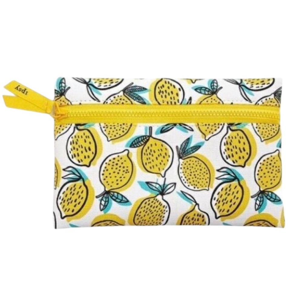 Ipsy Lemon Cosmetic Bag